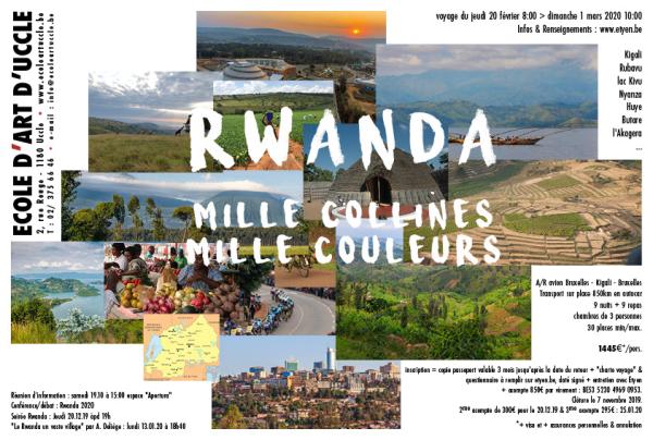 Rwanda mille collines, mille couleurs ...